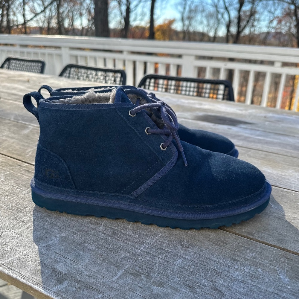 MENS NAVY UGG BOOTS SUPER CUTE